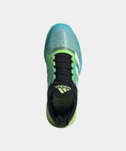 Adidas Adizero Ubersonic 4 Clay Black and Green 3