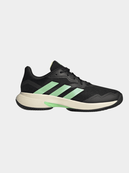 Scarpe Adidas Courtjam Control Clay Black Green