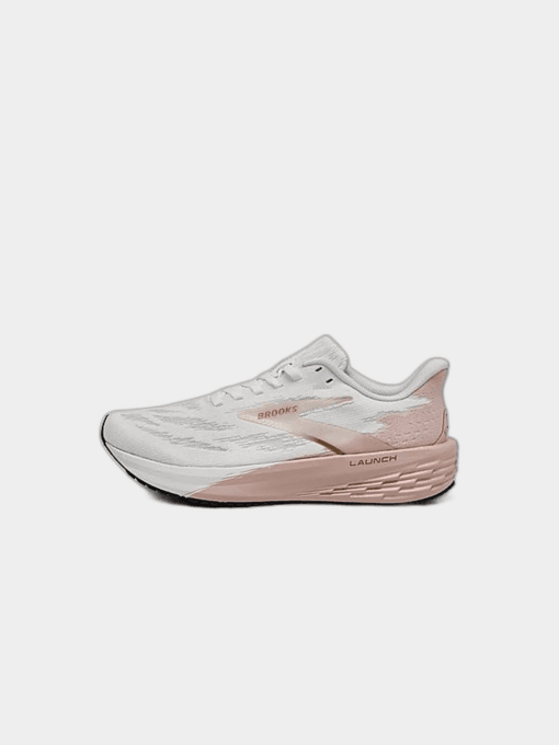 Brooks Launch 11 bianco rosa