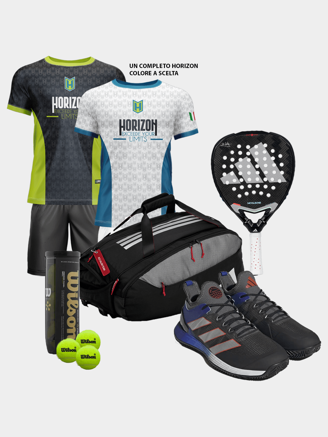Kit Padel Uomo Adidas Top