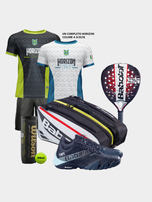 Kit Padel Uomo Babolat Top