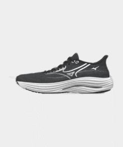 scarpe uomo running mizuno wave rider 29 black white 1